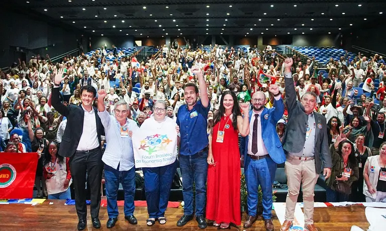 Boulos abre encontro nacional de economia solidária em Brasília
