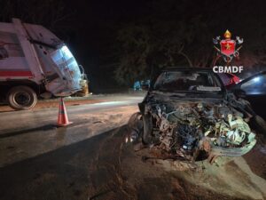 Acidente na Rota do Cavalo deixa ferida em Sobradinho