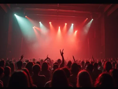 Como os filmes de shows ao vivo são gravados e produzidos