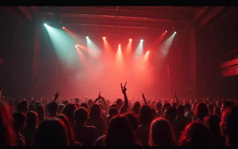 Como os filmes de shows ao vivo são gravados e produzidos