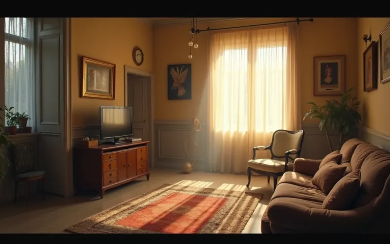 Objetos modernos aparecendo em filmes de época clássicos