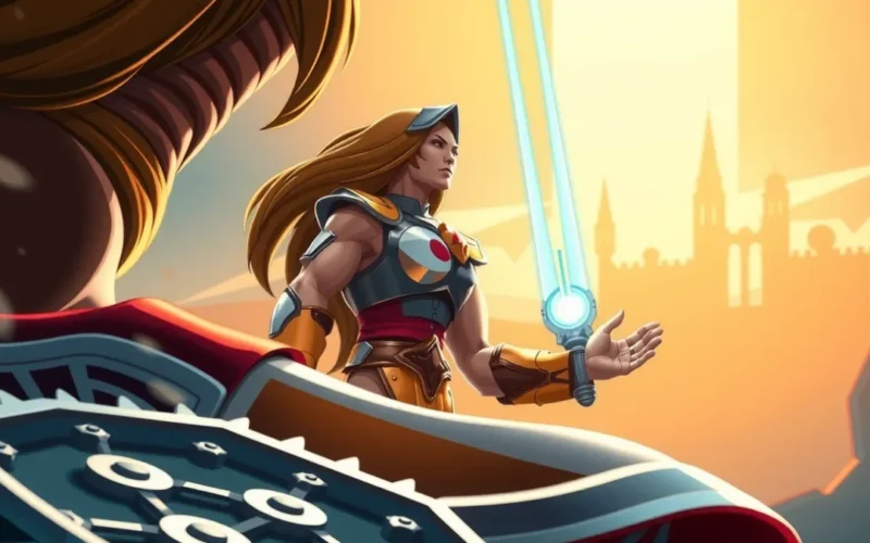 A conexão entre He-Man e She-Ra como irmãos gêmeos de Eternia