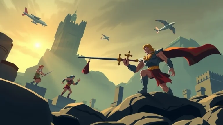 Como He-Man se compara aos outros heróis dos desenhos dos anos 80