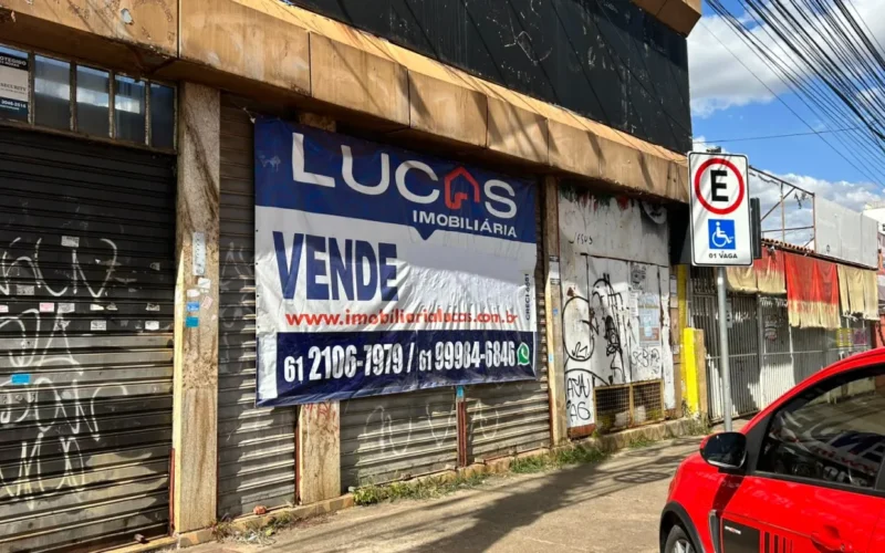 Crise na Comercial Norte de Taguatinga: aluga-se e esvaziamento