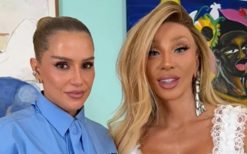 Deborah Secco sugere brechó com bolsas falsas de Maya