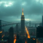 A cidade de Gotham na visão sombria de Christopher Nolan