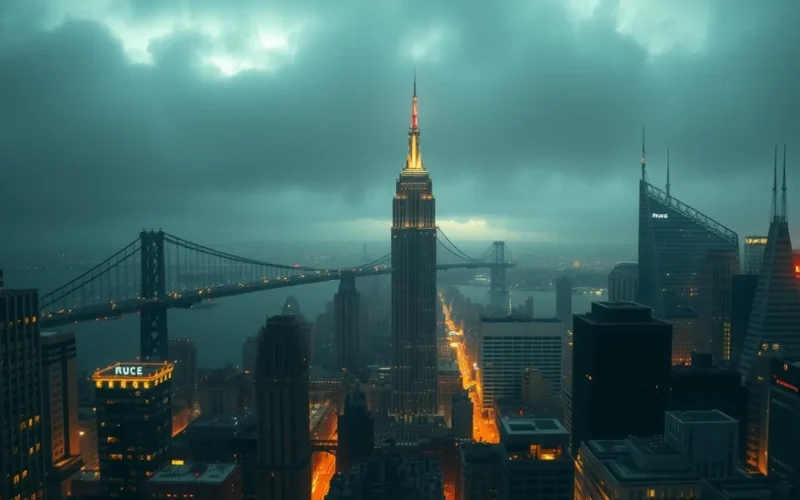A cidade de Gotham na visão sombria de Christopher Nolan