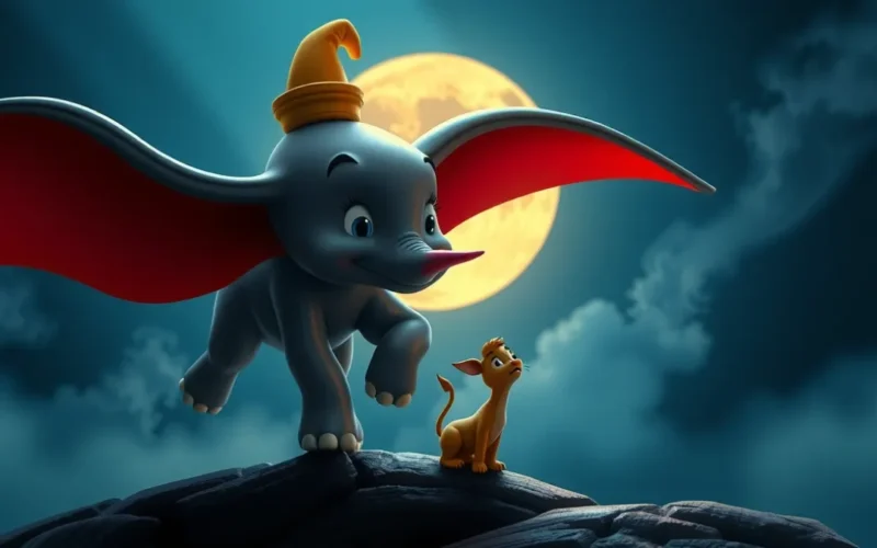 Dumbo e a releitura de Tim Burton para o clássico da Disney