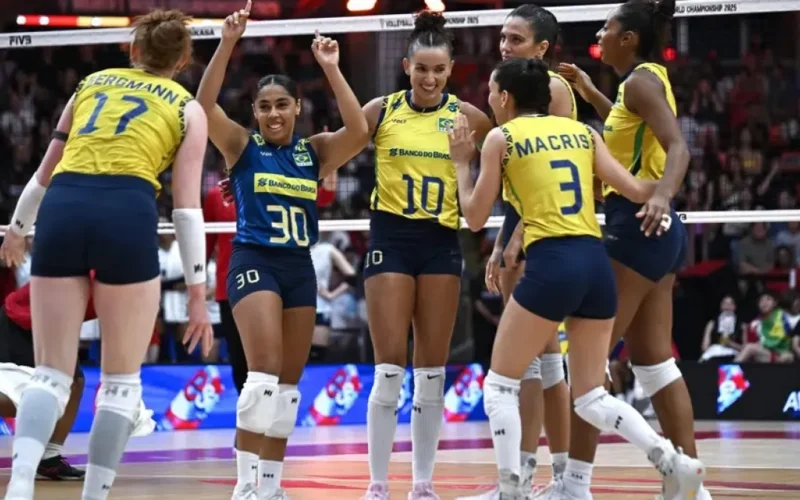 Brasil vence Itália e enfrenta Turquia na final da VNL feminina