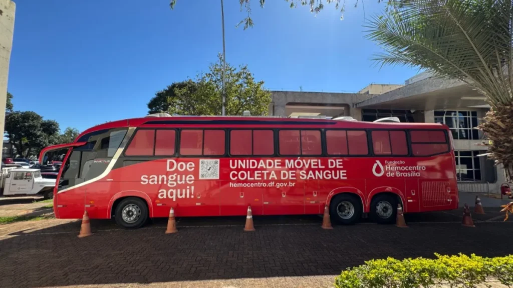 Hemocentro de Brasília faz coleta de sangue em Ceilândia nesta terça