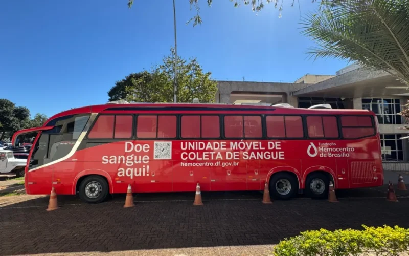 Hemocentro de Brasília faz coleta de sangue em Ceilândia nesta terça