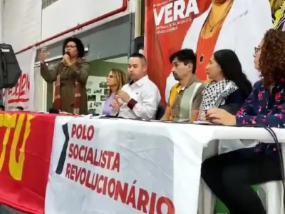 PSTU oficializa chapa com Hertz Dias e Vera Lúcia para 2026